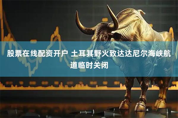 股票在线配资开户 土耳其野火致达达尼尔海峡航道临时关闭